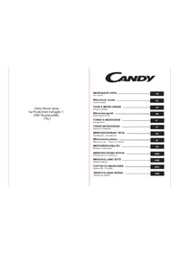 Notice CANDY MIC20GDFGH Микроволновки