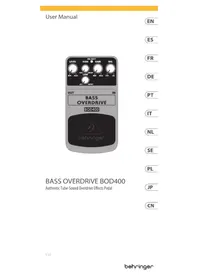 Bass Overdrive BOD400 BEHRINGER
