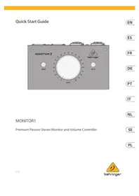 BEHRINGER Monitor 1 - Convertisseur audio/vidéo