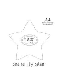 Notice Aden + Anais SERENITY STAR 9902G Reloj