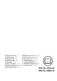 Notice HUSQVARNA 435E II Sag