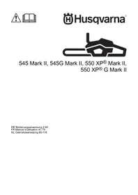 Notice HUSQVARNA 545 II Zaag