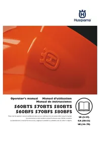 Notice HUSQVARNA 570BFS Souffleur de feuilles