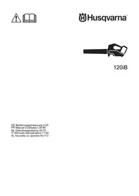 Notice HUSQVARNA 120IB Souffleur de feuilles