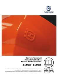 Notice HUSQVARNA 350BF Souffleur de feuilles