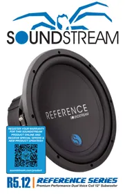 Notice Soundstream RESERVE R5.124 Caisson de basses