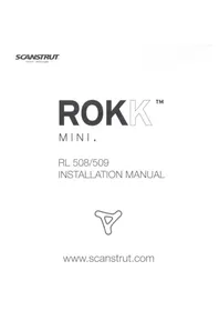 Notice Scanstrut ROKK TABLET MOUNTING KIT Support tablette