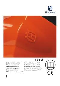 Notice HUSQVARNA 136 LI Sag