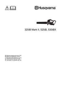 Notice HUSQVARNA 320IB MARK II Souffleur de feuilles