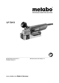 Notice METABO LF 724 S Routeur