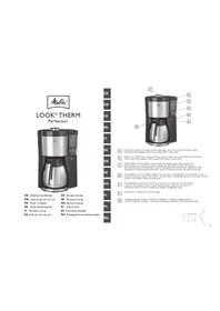 Notice MELITTA LOOK THERM PERFECTION Kaffemaskin