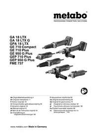 Notice METABO G 400 μύλος