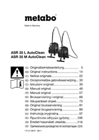 METABO ASR 35 M AutoClean - Aspirapolvere