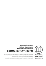 Notice HUSQVARNA K 6500