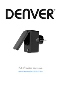 Notice DENVER PLO109 Prise murale