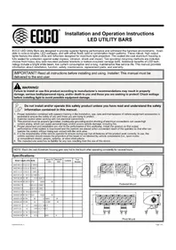 Notice Epcom X3225 Éclairage LED