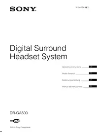 SONY DR-GA500 - Auriculares
