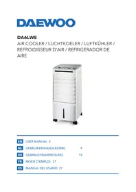 Notice DAEWOO DA6LWE Aire acondicionado
