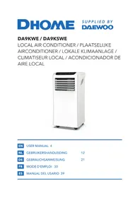 Notice DAEWOO DA9KSWE Aire acondicionado