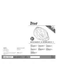 Notice CRIVIT IAN 22371 Fahrradzubehör