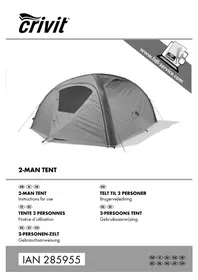 Notice CRIVIT IAN 285955 Tente