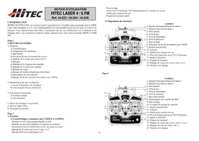 Notice Hitec FLASH 4.6 Radio