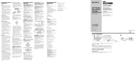 Notice SONY CFDG500L Chaîne Hi-Fi