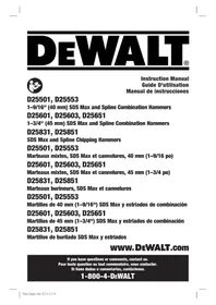 DEWALT D25553K - Marteau