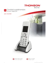 Notice THOMSON 512191 Telefone