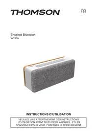 Notice THOMSON WS04N Caixa de som bluetooth
