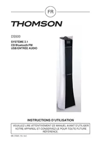 Notice THOMSON DS500GREY Impianto Hi-Fi