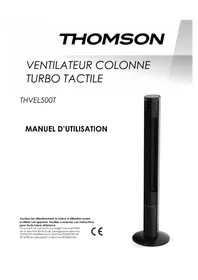 Notice THOMSON THVEL 500T Climatisation