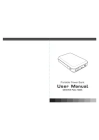 Notice DENVER PQC10005 Batterie portable