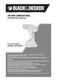 BLACK &amp; DECKER LDX220 - Drill