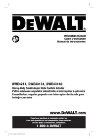 DEWALT DWE43140 - Grinder