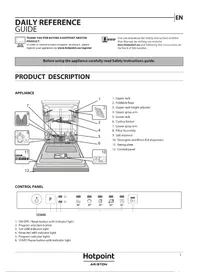 Notice HOTPOINT HIE 2B19 C N Lave-vaisselle