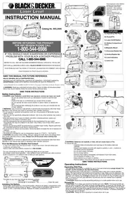 Notice BLACK & DECKER BDL200S Pointeur laser