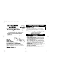 Notice BLACK & DECKER TV800 Grinder