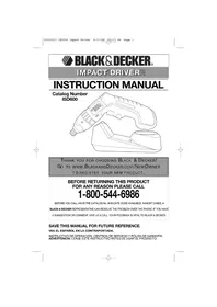 BLACK &amp; DECKER ISD600 - Screwdriver