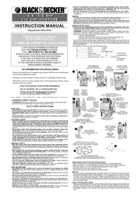 Notice BLACK & DECKER RP400 Router