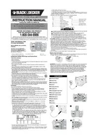 Notice BLACK & DECKER BDRC18 Battery charger