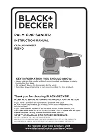 BLACK &amp; DECKER FS540 - Sander