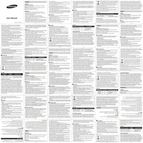 Notice SAMSUNG SII8T101160EU Lampe