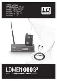 Notice LD Systems MEI 1000 G2 Bouchon d'oreille