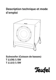 Notice Teufel LT 4 IMPAQ Système home cinéma