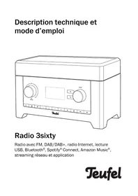 Notice Teufel 3SIXTY Radio