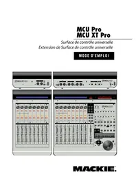 Notice MACKIE MCU PRO Contrôleur