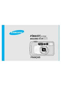 Notice SAMSUNG FINO 105 SUPER Appareil photo