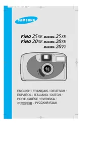 Notice SAMSUNG FINO 25SE Appareil photo
