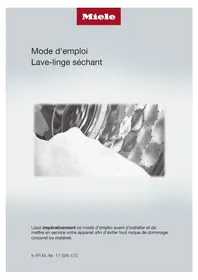 Notice MIELE WTW870 WPM Lave-linge